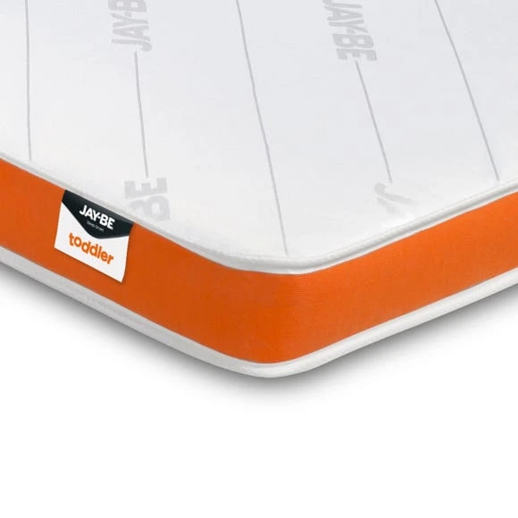 Jay-Be JayBe Toddler Medium Foam Free Pocket Sprung Mattress Temperature Regulating, Cooling, Arrives in a Box 2 Jay-Be JayBe Toddler Medium Foam Free Pocket Sprung Mattress Temperature Regulating, Cooling, Arrives in a Box - Image 2