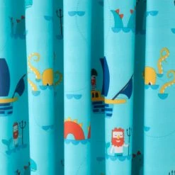 Cosatto Sea Monsters Pencil Pleat Curtains Cotton, Patterned 3 Cosatto Sea Monsters Pencil Pleat Curtains Cotton, Patterned -Eve Home And Furniture Shop 1000185016 alt02