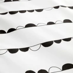 Dunelm Monochrome 100% Cotton Reversible Duvet Cover and Pillowcase Set Twin Pack Geometric, Black and white, Duvet Cover Sets 16 Dunelm Monochrome 100% Cotton Reversible Duvet Cover and Pillowcase Set Twin Pack Geometric, Black and white, Duvet Cover Sets -Eve Home And Furniture Shop 1000186777 alt06