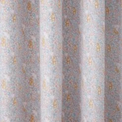Dunelm Ditsy Bunny Pink Blackout Eyelet Curtains Cotton, Printed, Light Pink -Eve Home And Furniture Shop 1000186798 alt02
