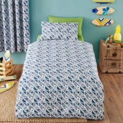 Disney Moana Maui 100% Cotton Reversible Duvet Cover and Pillowcase Set Patterned, Duvet Cover Sets, MultiColoured -Eve Home And Furniture Shop 1000186811 alt02