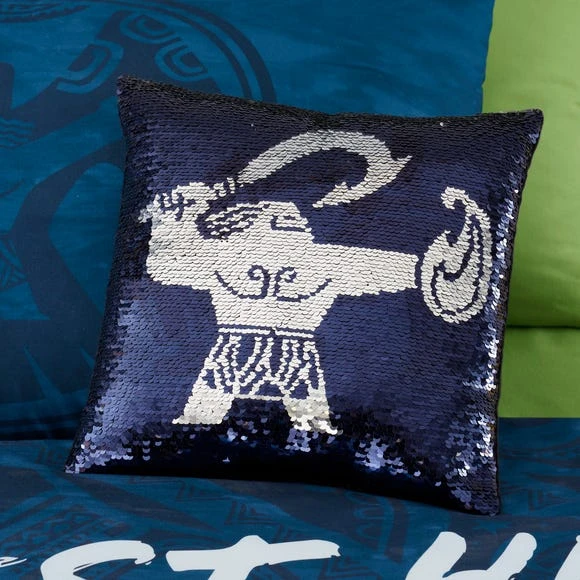 Disney Moana Maui Cushion Polyester, Sequin, Kids Cushion 2 Disney Moana Maui Cushion Polyester, Sequin, Kids Cushion - Image 2