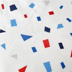 Dunelm Bold Geometric 100% Cotton Reversible Duvet Cover and Pillowcase Set MultiColoured, Duvet Cover Sets -Eve Home And Furniture Shop 1000186821 alt05