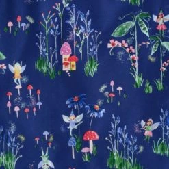 Dunelm Fairies Blue and Pink 100% Cotton Reversible Duvet Cover and Pillowcase Set Duvet Cover Sets, MultiColoured -Eve Home And Furniture Shop 1000186822 alt04