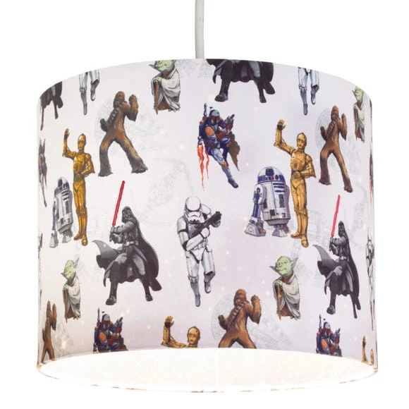 Disney Star Wars Pendant Shade Cotton, Light Shades 1 Disney Star Wars Pendant Shade Cotton, Light Shades