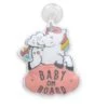Dunelm Unicorn Dreams Baby on Board Sign Patterned, Car Seat Accessories