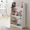 Dunelm Kids White Bookcase Wood, Kids Shelves