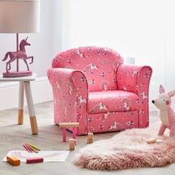 Dunelm Kids Unicorn Armchair Kids Chair