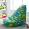 Dunelm Roar Dinosaur Relaxer Bean Bag Patterned, Cotton, Beanbags