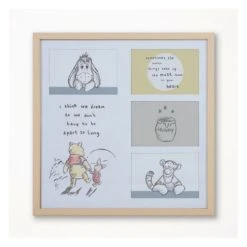 Winnie the Pooh Framed Wall Art Plastic, Canvases Prints and Wall Art