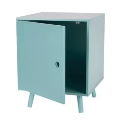 Elementals Elements Kids Bedside Storage Cube Bedside Table, Natural History Museum Modern Skandi, Wood -Eve Home And Furniture Shop 30690756 alt02