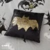 Batman Reversible Sequin Cushion Polyester, Kids Cushion