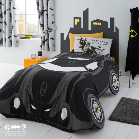 Batman Batmobile Bedspread Polycotton, Bedspreads & Runners, Patterned 1 Batman Batmobile Bedspread Polycotton, Bedspreads & Runners, Patterned