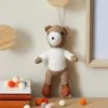 Dunelm Mini Bear Toy Soft Toys, Patterned, Cotton