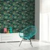 Arthouse Hidden Jungle Emerald Wallpaper Kids, Paper