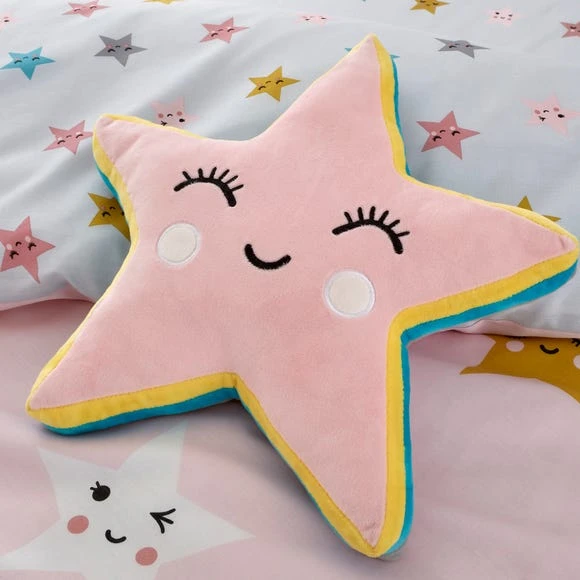 30705420.jpg Cosatto Happy Stars Cushion Kids, Polyester, Kids Cushion -Eve Home And Furniture Shop 30705420