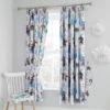 Disney Frozen 2 Blackout Pencil Pleat Curtains MultiColoured, Patterned, Polycotton