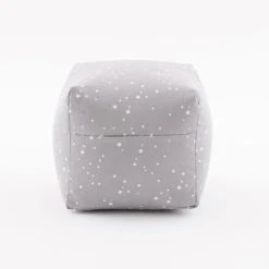 Dunelm Grey Stars Bean Cube Patterned, Beanbags, Cotton -Eve Home And Furniture Shop 30713114 alt02