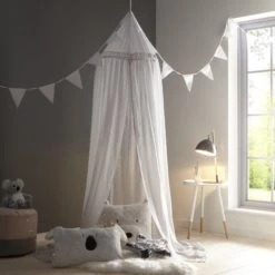 Dunelm Kids Bed Canopy Arts & Crafts, Plain, Natural History Museum Modern Skandi -Eve Home And Furniture Shop 30713971