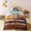 Star Wars Baby Grogu™ 100% Cotton Duvet Cover and Pillowcase Set MultiColoured, Reversible, Duvet Cover Sets