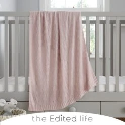 The Edited Life Bamboo Knitted Blanket Blankets & Throws, Made From Bamboo, Natural History Museum Modern Skandi -Eve Home And Furniture Shop 30715347