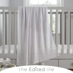 The Edited Life Bamboo Knitted Blanket Blankets & Throws, Made From Bamboo, Natural History Museum Modern Skandi -Eve Home And Furniture Shop 30715348