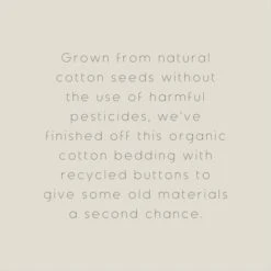 The Edited Life White 100% Organic Cotton Duvet Cover and Pillowcase Set Organic Cotton White, Natural History Museum Modern Skandi, Duvet Cover Sets -Eve Home And Furniture Shop 30715868 alt09