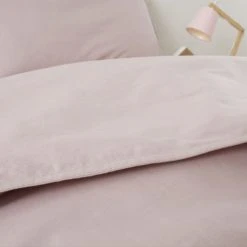 The Edited Life Dusty Pink 100% Organic Cotton Duvet Cover and Pillowcase Set Organic Cotton Dusty Pink, Duvet Cover Sets, Plain 10 The Edited Life Dusty Pink 100% Organic Cotton Duvet Cover and Pillowcase Set Organic Cotton Dusty Pink, Duvet Cover Sets, Plain -Eve Home And Furniture Shop 30715883 alt03