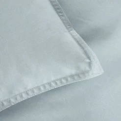 The Edited Life Blue Sage 100% Organic Cotton Duvet Cover and Pillowcase Set Natural History Museum Modern Skandi, Plain, Duvet Cover Sets -Eve Home And Furniture Shop 30715895 alt03