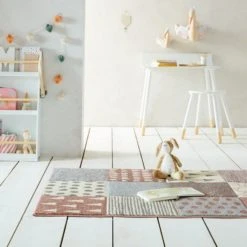 Dunelm Exclusive Alby Patchwork Rug Polypropylene, Rugs