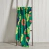 Dunelm Tropical Toucan Fleece Blanket Blankets & Throws, Polyester, Printed