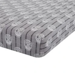 Catherine Lansfield Skulls Easy Care Double Fitted Sheet Fitted Sheets, Patterned, Polycotton