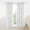 Catherine Lansfield Roarsome Animals Blackout Eyelet Curtains Polycotton