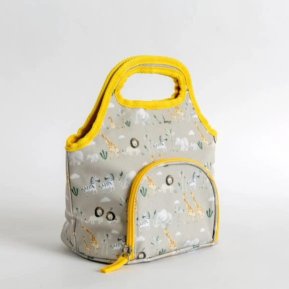Dunelm Safari Printed Lunch bag Lunch Bags, Kids, Polyester 2 Dunelm Safari Printed Lunch bag Lunch Bags, Kids, Polyester - Image 2