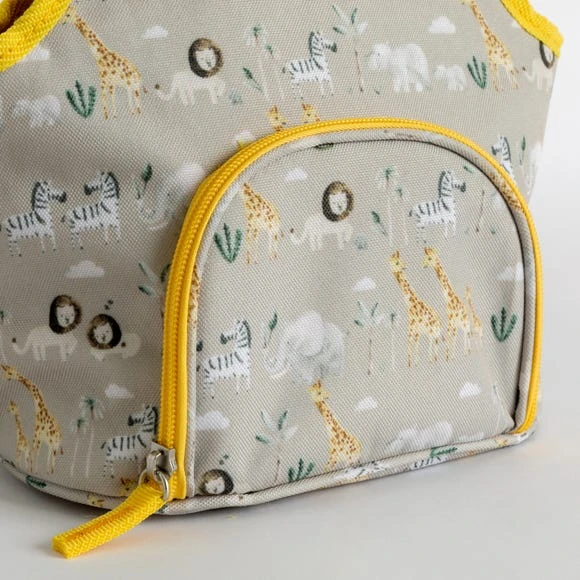 Dunelm Safari Printed Lunch bag Lunch Bags, Kids, Polyester 4 Dunelm Safari Printed Lunch bag Lunch Bags, Kids, Polyester - Image 4