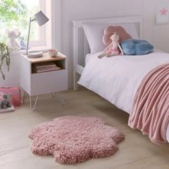 Dunelm Ditsy Shaped Rug Kids, Rugs, Polyester -Eve Home And Furniture Shop 30731355