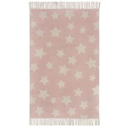 Dunelm Alma Stars Rug Rugs, Cotton, Kids -Eve Home And Furniture Shop 30731724 alt01
