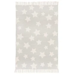 Dunelm Alma Stars Rug Rugs, Cotton, Kids -Eve Home And Furniture Shop 30731725 alt01