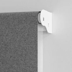 Dunelm Luna Grey Blackout and Pollen Reducing Double Roller Blind Polyester, Roller Blinds, Day and Night 11 Dunelm Luna Grey Blackout and Pollen Reducing Double Roller Blind Polyester, Roller Blinds, Day and Night -Eve Home And Furniture Shop 30731928 alt03