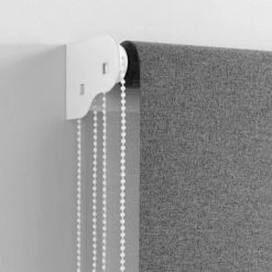 Dunelm Luna Grey Blackout and Pollen Reducing Double Roller Blind Polyester, Roller Blinds, Day and Night 12 Dunelm Luna Grey Blackout and Pollen Reducing Double Roller Blind Polyester, Roller Blinds, Day and Night -Eve Home And Furniture Shop 30731928 alt04