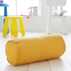 Dunelm Bolster Cushion 3D Effect, Cotton, Kids Cushion