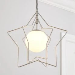 Dunelm Star Ceiling Fitting Kids, Height Adjustable, Ceiling Fittings