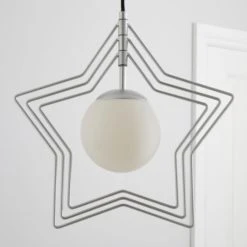 Dunelm Star Ceiling Fitting Kids, Height Adjustable, Ceiling Fittings -Eve Home And Furniture Shop 30732672 alt02
