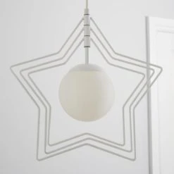 Dunelm Star Ceiling Fitting Kids, Height Adjustable, Ceiling Fittings -Eve Home And Furniture Shop 30732673 alt02