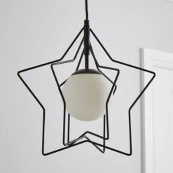 Dunelm Star Ceiling Fitting Kids, Height Adjustable, Ceiling Fittings -Eve Home And Furniture Shop 30734620 alt01