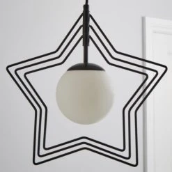 Dunelm Star Ceiling Fitting Kids, Height Adjustable, Ceiling Fittings -Eve Home And Furniture Shop 30734620 alt02