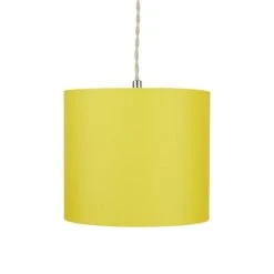 Dunelm Ava 20cm Drum Shade Contemporary, Plain, Light Shades -Eve Home And Furniture Shop 30734622 alt03