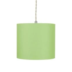 Dunelm Ava 20cm Drum Shade Contemporary, Plain, Light Shades -Eve Home And Furniture Shop 30734624 alt03