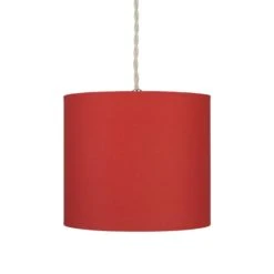Dunelm Ava 20cm Drum Shade Contemporary, Plain, Light Shades -Eve Home And Furniture Shop 30734625 alt03