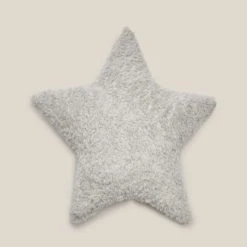Dunelm Grey Light Up Star Cushion Polyester, Stars, Kids Cushion -Eve Home And Furniture Shop 30735604 alt02